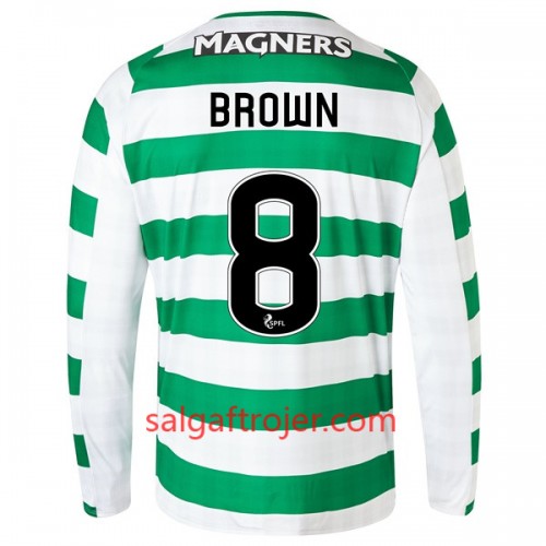 Celtic FC Fodboldtrøjer Brown 8 Hjemmebanesæt 2018/19 Langærmet Celtic FC Fodboldtrøjer Brown 8 Hjemmebanesæt 2018/19 Langærmet